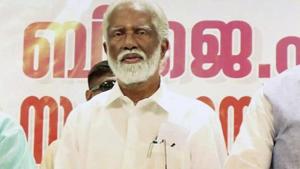 Mizoram governor Kummanam Rajasekharan.(PTI File Photo) Mizoram governor Kummanam Rajasekharan.(PTI File Photo)