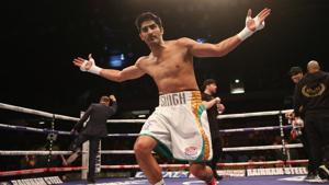 File image of Vijender Singh(Getty Images) File image of Vijender Singh(Getty Images)