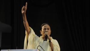 West Bengal Chief Minister Mamata Banerjee on Wednesday accused Narendra Modi of doing opportunistic politics over the dead bodies of jawans.(HT Photo) West Bengal Chief Minister Mamata Banerjee on Wednesday accused Narendra Modi of doing opportunistic politics over the dead bodies of jawans.(HT Photo)