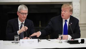 A clip of the moment has collected over five million views and counting.(AP) A clip of the moment has collected over five million views and counting.(AP)