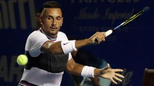 File image of Australia’s Nick Kyrgios.(REUTERS) File image of Australia’s Nick Kyrgios.(REUTERS)