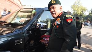 Army chief General Bipin Rawat.(Sonu Mehta/HT FILE PHOTO) Army chief General Bipin Rawat.(Sonu Mehta/HT FILE PHOTO)