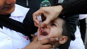 A three-day long intensified pulse polio immunisation drive (IPPI) will begin in the district on Sunday, with an aim to cover around 3.5 lakh children below the age of five, according to the district health department.(File Photo) A three-day long intensified pulse polio immunisation drive (IPPI) will begin in the district on Sunday, with an aim to cover around 3.5 lakh children below the age of five, according to the district health department.(File Photo)