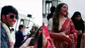 Sayyeshaa and Arya got married in Hyderabad on March 10.(Instagram) Sayyeshaa and Arya got married in Hyderabad on March 10.(Instagram)