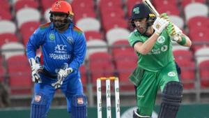 Ireland defeated Afghanistan by five wickets.(ICC) Ireland defeated Afghanistan by five wickets.(ICC)