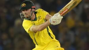 Ashton Turner of Australia plays a shot during the 4th ODI cricket match between India and Australia.(PTI) Ashton Turner of Australia plays a shot during the 4th ODI cricket match between India and Australia.(PTI)