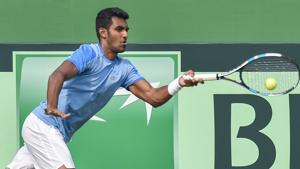 File image of Prajnesh Gunneswaran.(PTI) File image of Prajnesh Gunneswaran.(PTI)