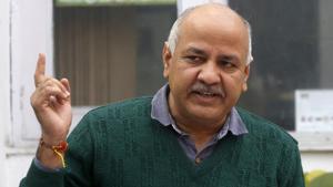 Delhi education minister and deputy chief minister Manish Sisodia has asked the directorate of education (DoE) to provide a list of private schools where parents are not willing to admit their children in entry-level classes under the economically weaker section and disadvantaged groups (EWS/DG) category.(Sanjeev Verma/HT File PHOTO)