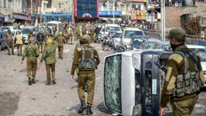 The Election Commission on Sunday said assembly elections in Jammu and Kashmir will not be held along with Lok Sabha polls.(PTI) The Election Commission on Sunday said assembly elections in Jammu and Kashmir will not be held along with Lok Sabha polls.(PTI)