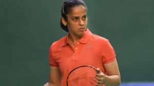 Saina Nehwal before her quarterfinal match at the Senior National Badminton Championship in Guwahati.(PTI) Saina Nehwal before her quarterfinal match at the Senior National Badminton Championship in Guwahati.(PTI)