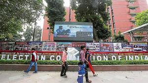 The Umesh Sinha Committee was constituted by the EC last year to address the ‘challenges in the wake of expansion and diversity of media platforms’.(Reuters) The Umesh Sinha Committee was constituted by the EC last year to address the ‘challenges in the wake of expansion and diversity of media platforms’.(Reuters)