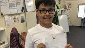 “I have already started some stuff like what type of planes I’ll need, flight numbers, catering and more,” reads the letter.(Twitter/@Qantas) “I have already started some stuff like what type of planes I’ll need, flight numbers, catering and more,” reads the letter.(Twitter/@Qantas)