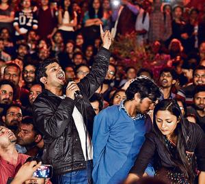 According to police, Kanhaiya Kumar, Umar Khalid, Anirban Bhattacharya and seven others had allegedly raised “anti-India” slogans during the February 9 event.(HT File Photo) According to police, Kanhaiya Kumar, Umar Khalid, Anirban Bhattacharya and seven others had allegedly raised “anti-India” slogans during the February 9 event.(HT File Photo)