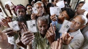 Lok Sabha Elections 2019: Over seven crore voters are set to cast their votes at 72,723 booths spread across Bihar during the Lok Sabha elections, the results of which would be announced on May 23.(HT File Photo) Lok Sabha Elections 2019: Over seven crore voters are set to cast their votes at 72,723 booths spread across Bihar during the Lok Sabha elections, the results of which would be announced on May 23.(HT File Photo)