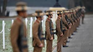 The Theresa May government in United Kingdom on Monday announced plans to establish a new battalion of Royal Gurkha Rifles, which has a history dating to the East India Company, and saw action in the two World Wars and several contemporary conflicts.(AFP) The Theresa May government in United Kingdom on Monday announced plans to establish a new battalion of Royal Gurkha Rifles, which has a history dating to the East India Company, and saw action in the two World Wars and several contemporary conflicts.(AFP)