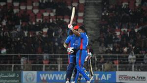 File image of Afghan batsman Hazratullah Zazai(AFP) File image of Afghan batsman Hazratullah Zazai(AFP)