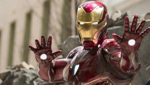 Robert Downey Jr plays Iron Man in the Marvel Cinematic Universe. Robert Downey Jr plays Iron Man in the Marvel Cinematic Universe.