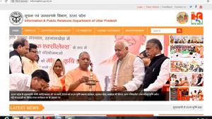UP has 78 departmental websites of which 10 still have pictures of CM and ministers. UP has 78 departmental websites of which 10 still have pictures of CM and ministers.
