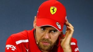 File image of Ferrari's Sebastian Vettel.(Reuters) File image of Ferrari's Sebastian Vettel.(Reuters)