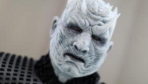 Jim Hampshire, dressed as a character from Game of Thrones, attends the opening day of Comic Con International in San Diego.(REUTERS) Jim Hampshire, dressed as a character from Game of Thrones, attends the opening day of Comic Con International in San Diego.(REUTERS)