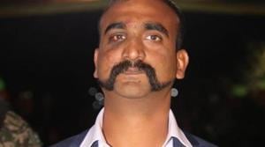 Varthaman was chasing Pakistani jets on a MiG -21 Bison fighter plane in Jammu and Kashmir on February 27 and crossed over to Pakistan-occupied Kashmir (PoK) where his aircraft was shot down during the fierce dogfight.(ANI) Varthaman was chasing Pakistani jets on a MiG -21 Bison fighter plane in Jammu and Kashmir on February 27 and crossed over to Pakistan-occupied Kashmir (PoK) where his aircraft was shot down during the fierce dogfight.(ANI)