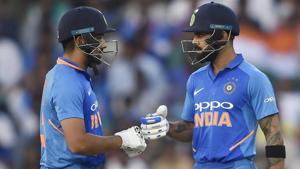 File image of Virat Kohli and Rohit Sharma.(PTI) File image of Virat Kohli and Rohit Sharma.(PTI)