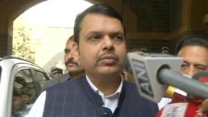 Maharashtra Chief Minister Devendra Fadnavis on Friday visited the site where foot-over bridge collapsed in Mumbai and met the injured admitted in a hospital.(ANI) Maharashtra Chief Minister Devendra Fadnavis on Friday visited the site where foot-over bridge collapsed in Mumbai and met the injured admitted in a hospital.(ANI)