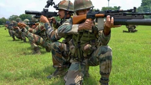 At least 12 rebel positions were destroyed by the Myanmar Army which was armed with Indian hardware, a senior army officer said.(PTI/ Representative Image) At least 12 rebel positions were destroyed by the Myanmar Army which was armed with Indian hardware, a senior army officer said.(PTI/ Representative Image)