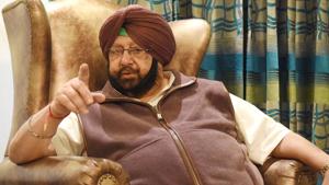 The Captain Amarinder Singh-led Congress government in Punjab will complete two years in government on March 16.(Sanjeev Sharma / HT Photo) The Captain Amarinder Singh-led Congress government in Punjab will complete two years in government on March 16.(Sanjeev Sharma / HT Photo)