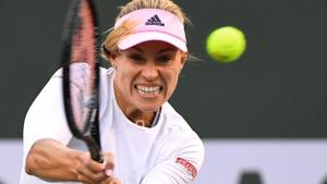 Angelique Kerber in action against Venus Williams during their quarterfinal match at the Indian Wells.(Reuters) Angelique Kerber in action against Venus Williams during their quarterfinal match at the Indian Wells.(Reuters)