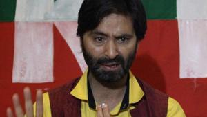 Jammu Kashmir Liberation Front (JKLF) chairman Yasin Malik(HT FIle)
