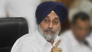 Shiromani Akali Dal (SAD) president Sukhbir Singh Badal(HT File) Shiromani Akali Dal (SAD) president Sukhbir Singh Badal(HT File)