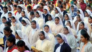 Christians and tribals in Jharkhand were seen as one block of voters — a lot of tribals had once converted to Christianity — but in recent years, tribals have sought to establish their own identity.(HT Photo/ Representative photo) Christians and tribals in Jharkhand were seen as one block of voters — a lot of tribals had once converted to Christianity — but in recent years, tribals have sought to establish their own identity.(HT Photo/ Representative photo)