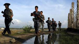 Indian and Myanmarese armies launched a coordinated effort to strike at positions of the so-called Arakan Army, which threatened a crucial connectivity project between the two countries.(AP/Picture for representation) Indian and Myanmarese armies launched a coordinated effort to strike at positions of the so-called Arakan Army, which threatened a crucial connectivity project between the two countries.(AP/Picture for representation)