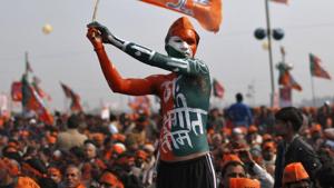 While senior leaders are meeting party workers, the BJP leaders said a full-fledged election campaign will be launched after Holi, which is to come on March 21.(Reuters) While senior leaders are meeting party workers, the BJP leaders said a full-fledged election campaign will be launched after Holi, which is to come on March 21.(Reuters)
