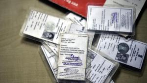 Ahead of Lok Sabha elections, in the three segments of GB Nagar, a total of 1,34,788 new voters have been registered(Arun Sharma/HT PHOTO) Ahead of Lok Sabha elections, in the three segments of GB Nagar, a total of 1,34,788 new voters have been registered(Arun Sharma/HT PHOTO)