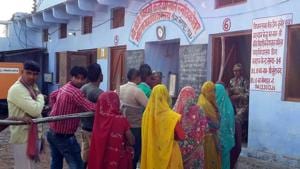 The BJP returned to power in the state after the 2013 assembly elections and won on all the 25 parliamentary seats in 2014 riding on a Modi wave(HT) The BJP returned to power in the state after the 2013 assembly elections and won on all the 25 parliamentary seats in 2014 riding on a Modi wave(HT)