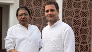 State PCC chief Somen Mitra said he would be travelling to Delhi tonight with a list of 42 candidates for the All India Congress Committee (AICC) members to approve.(Twitter/ Somen Mitra) State PCC chief Somen Mitra said he would be travelling to Delhi tonight with a list of 42 candidates for the All India Congress Committee (AICC) members to approve.(Twitter/ Somen Mitra)