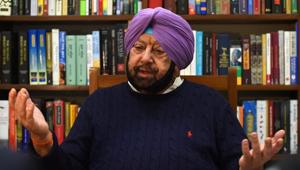 Capt Amrinder Singh Chief Minister Punjab(HT) Capt Amrinder Singh Chief Minister Punjab(HT)