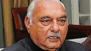 Former Haryana chief minister Bhupinder Singh Hooda may contest the upcoming Lok Sabha elections from Sonepat parliamentary constituency, Congress leaders familiar with the party’s poll strategy said on Sunday.(HT Photo)
