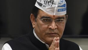 New Delhi, India-March 17, 2019: Balbir Singh Jakhar seen during a press conference, at Aam Aadmi Party (AAP) office, in New Delhi, India, on Sunday, March 17, 2019. On Sunday, Aam Aadmi Party announced Balbir Singh Jakhar its candidate for the West Delhi parliamentary seat. (Photo by Vipin Kumar/ Hindustan Times)(Vipin Kumar/HT PHOTO) New Delhi, India-March 17, 2019: Balbir Singh Jakhar seen during a press conference, at Aam Aadmi Party (AAP) office, in New Delhi, India, on Sunday, March 17, 2019. On Sunday, Aam Aadmi Party announced Balbir Singh Jakhar its candidate for the West Delhi parliamentary seat. (Photo by Vipin Kumar/ Hindustan Times)(Vipin Kumar/HT PHOTO)
