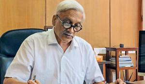 Manohar Parrikar died on Sunday at his residence in state capital Panaji.(PTI file photo) Manohar Parrikar died on Sunday at his residence in state capital Panaji.(PTI file photo)
