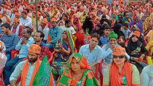 The millennium star Amitabh Bacchan campaigning during 1984 Lok Sabha elections from Allahabad parliamentary seat(HT) The millennium star Amitabh Bacchan campaigning during 1984 Lok Sabha elections from Allahabad parliamentary seat(HT)