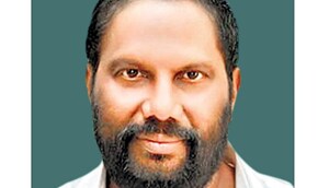 Pandula Ravindra Babu who won the Amalapuram Lok Sabha seat in Andhra Pradesh in 2014, quit the party in February to join the YSRCP.(HT PHOTO)