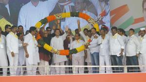 The Congress on Tuesday announced its first list of candidates for six Lok Sabha and 36 assembly constituencies in Odisha but could not finalise the names for eight assembly seats going to polls in the first phase.(ANI) The Congress on Tuesday announced its first list of candidates for six Lok Sabha and 36 assembly constituencies in Odisha but could not finalise the names for eight assembly seats going to polls in the first phase.(ANI)