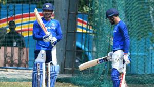 File image of MS Dhoni, Virat Kohli(AFP) File image of MS Dhoni, Virat Kohli(AFP)