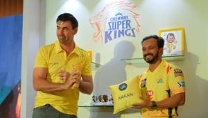 Kedar Jadhav(CSK Twitter handle) Kedar Jadhav(CSK Twitter handle)