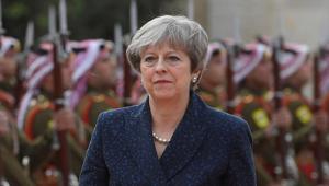 Britain's Prime Minister Theresa May arrives to meet King Abdullah at the Royal Palace in Amman, Jordan, November 30, 2017. REUTERS/Toby Melville(Reuters File Photo) Britain's Prime Minister Theresa May arrives to meet King Abdullah at the Royal Palace in Amman, Jordan, November 30, 2017. REUTERS/Toby Melville(Reuters File Photo)