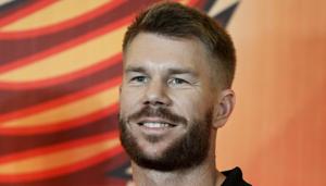 Sunrisers Hyderabad cricketer David Warner claps during a press conference in Hyderabad on March 20, 2019(AFP) Sunrisers Hyderabad cricketer David Warner claps during a press conference in Hyderabad on March 20, 2019(AFP)