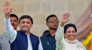 The BSP and SP have taken their alliance to the third state outside Uttar Pradesh. The two parties had already announced the pact and seat-sharing deal in Madhya Pradesh and Uttarakhand and now Maharashtra has been added to the list.(PTI) The BSP and SP have taken their alliance to the third state outside Uttar Pradesh. The two parties had already announced the pact and seat-sharing deal in Madhya Pradesh and Uttarakhand and now Maharashtra has been added to the list.(PTI)